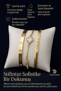 TD Golden Elegance – Çoklu Altın Bileklik Seti
